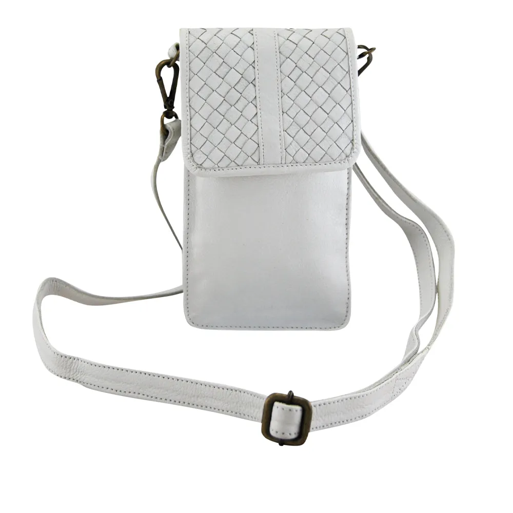 Ada Phone Bag | White