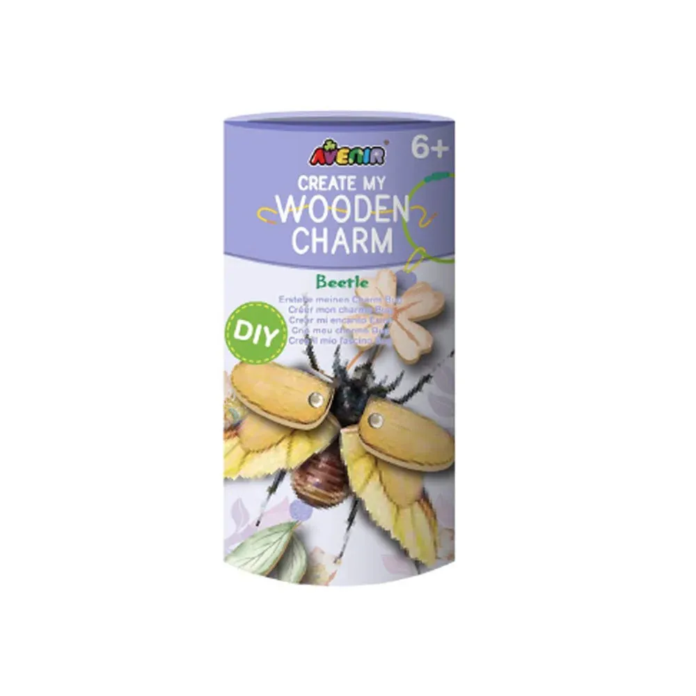 Avenir Create My Wooden Charm - Beetle