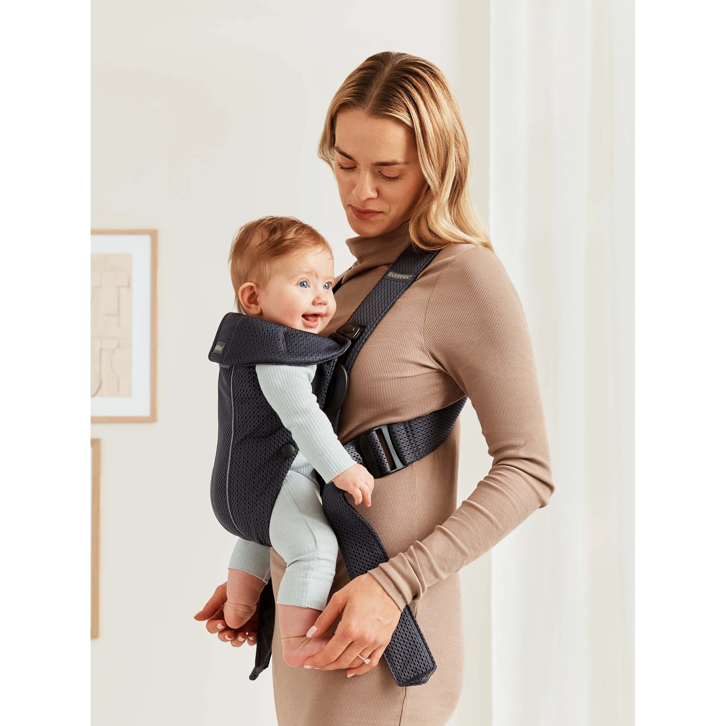 Baby Carrier Mini 3D Mesh - Anthracite