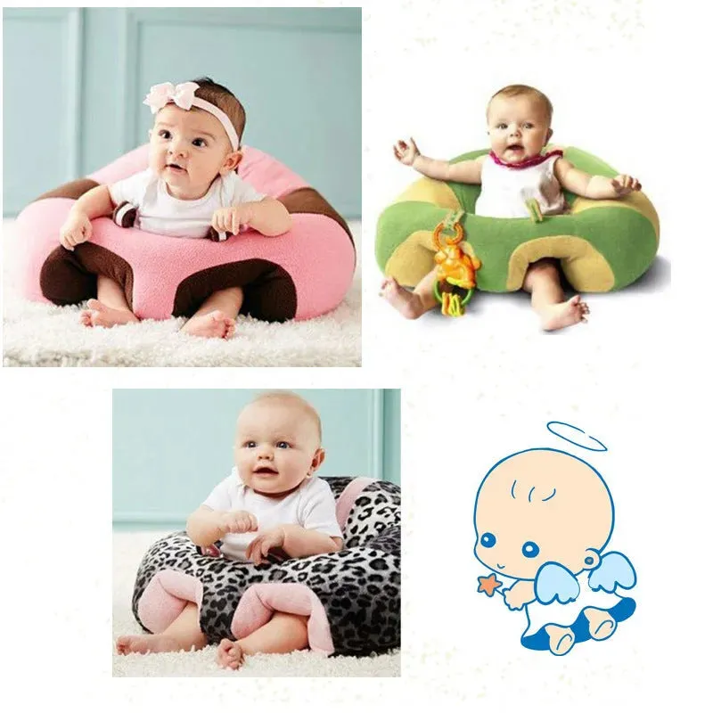 Baby Learning Seat Plush Toy Safety Dining Chair