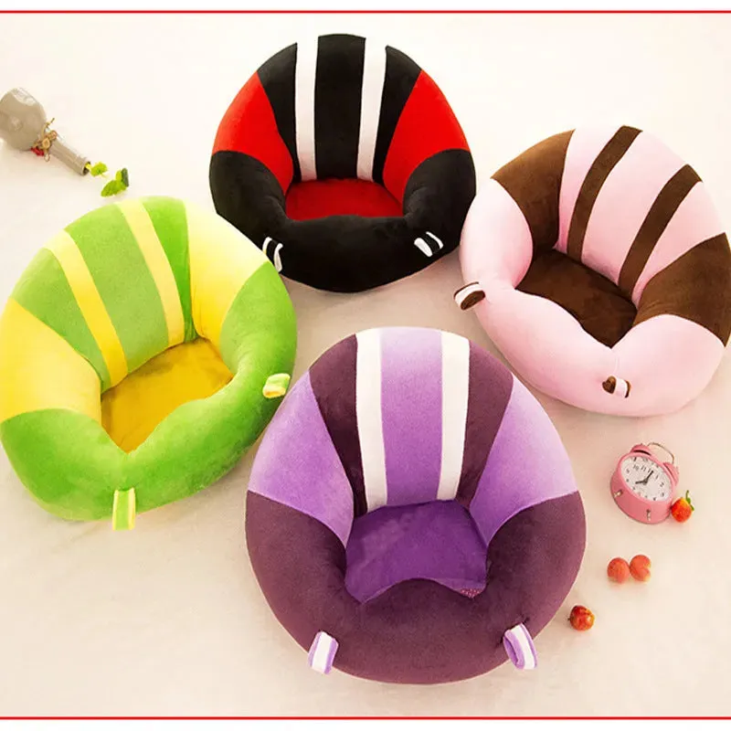 Baby Learning Seat Plush Toy Safety Dining Chair