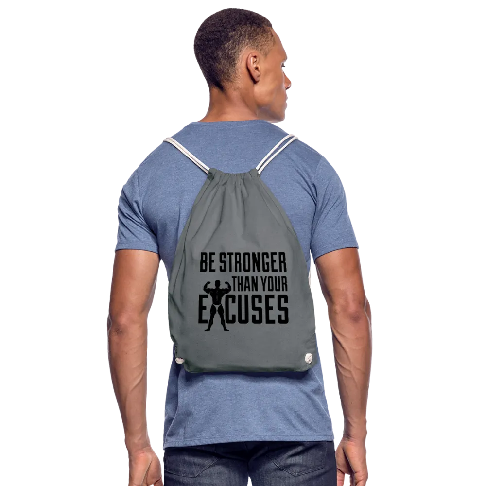 Bee stronger Drawstring Bag