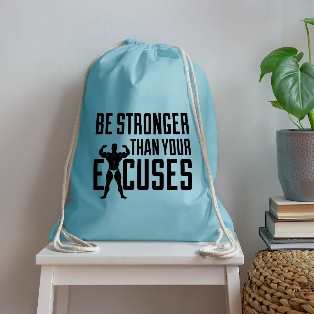 Bee stronger Drawstring Bag