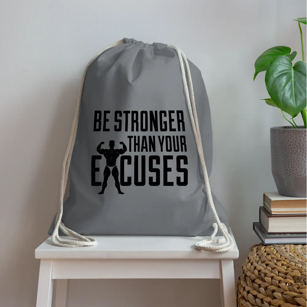 Bee stronger Drawstring Bag