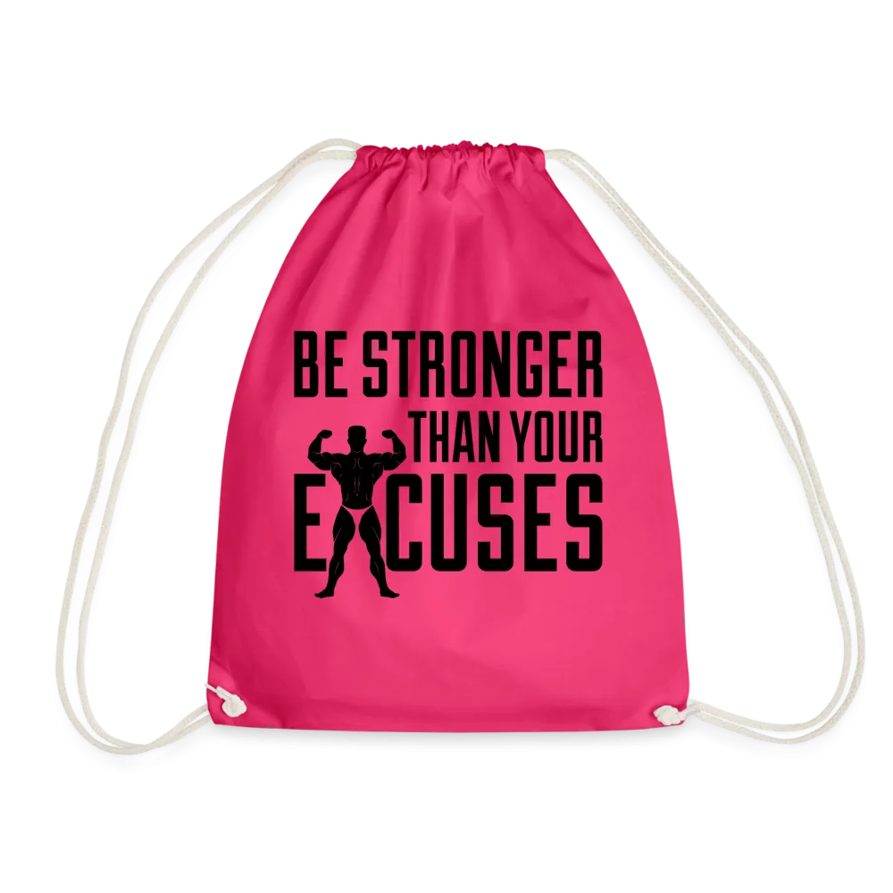 Bee stronger Drawstring Bag