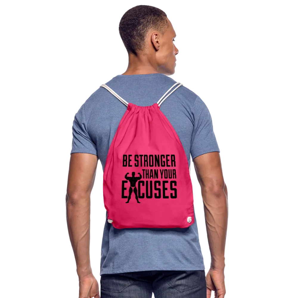 Bee stronger Drawstring Bag