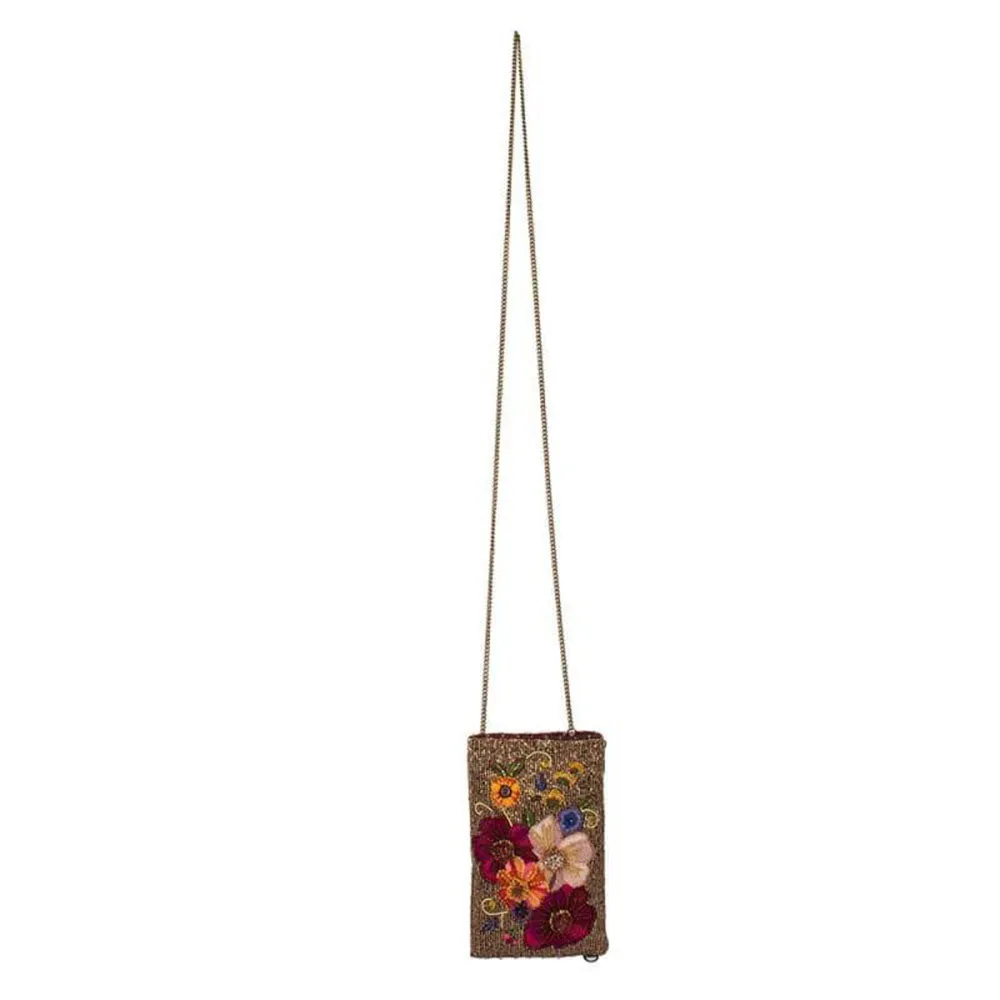 Budding Romance Crossbody Phone Bag by Mary Frances