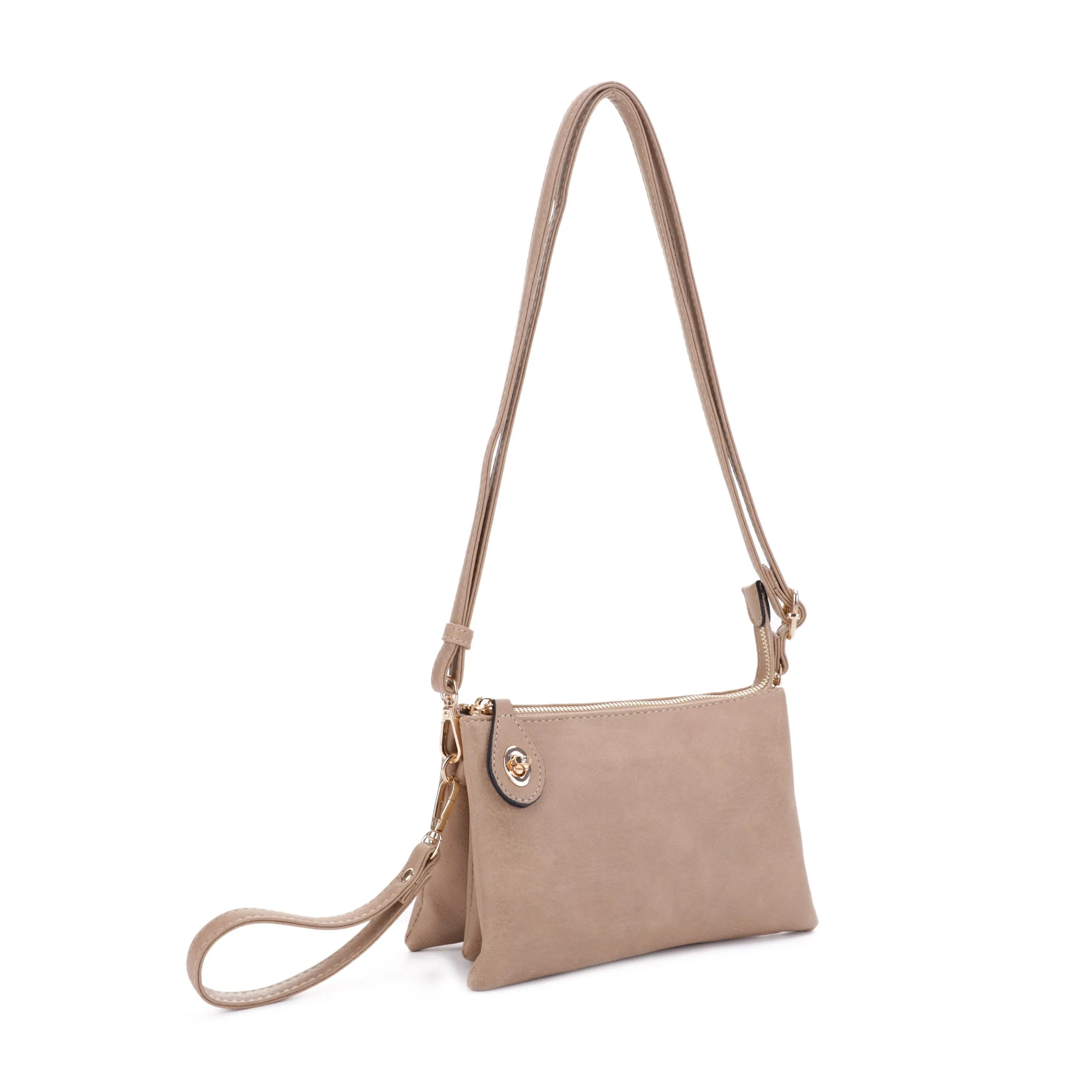 Callie Turn Lock Crossbody