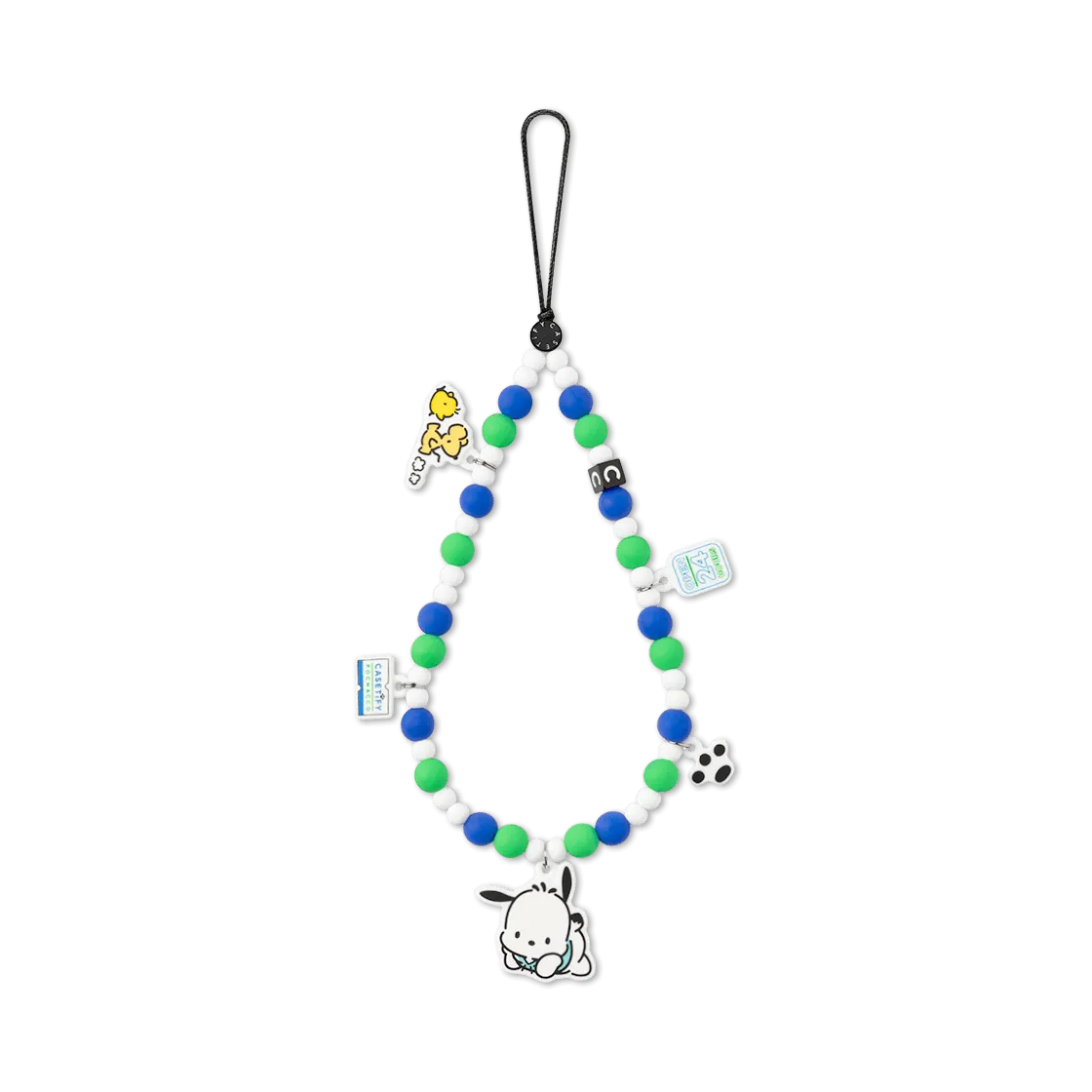 Cartoon Beaded Phone Charm