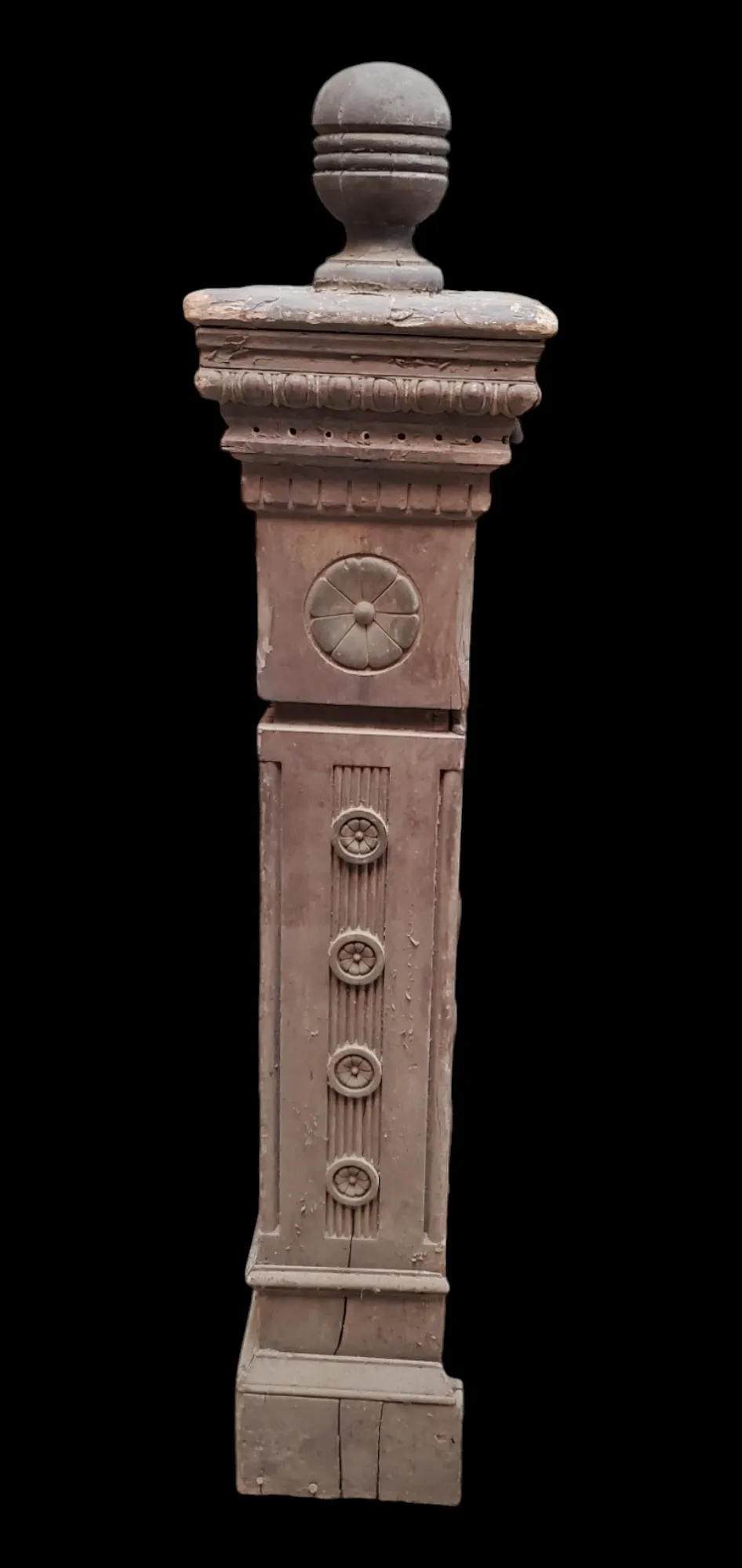 Carved Eastlake Newel Post GAM0281