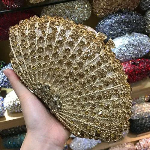 Crystal Cocktail Clutch Evening Bag