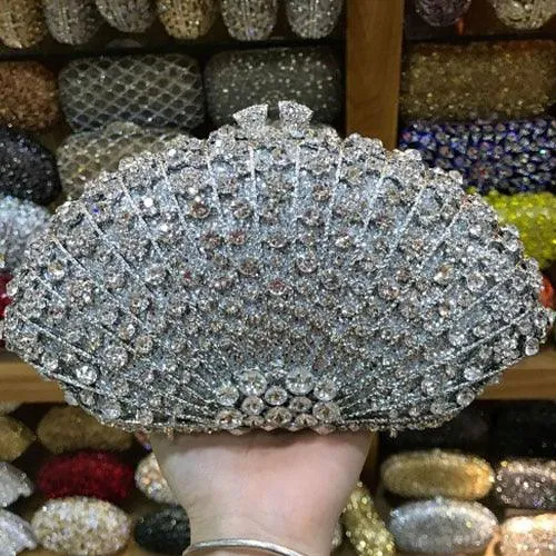 Crystal Cocktail Clutch Evening Bag
