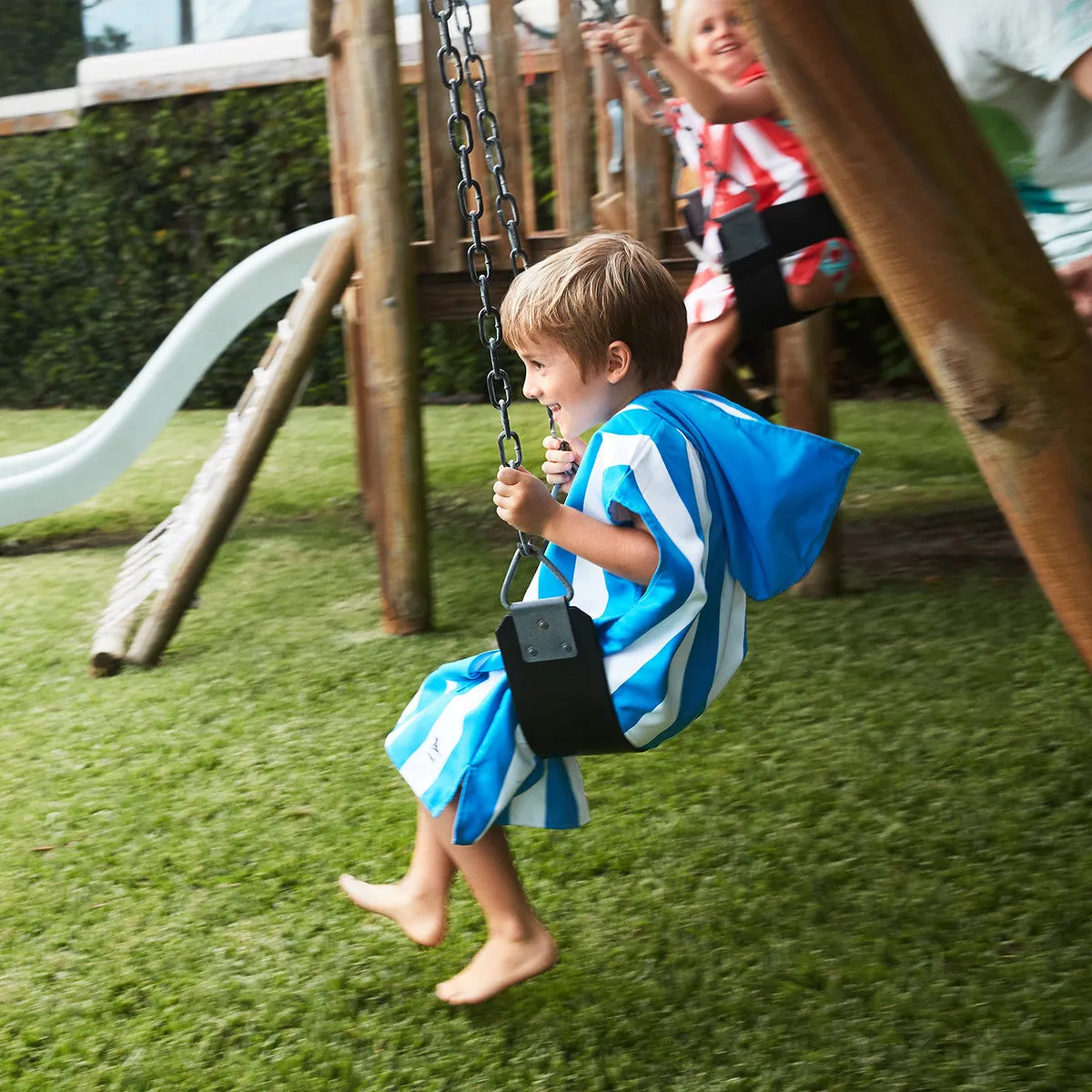 Dock & Bay Poncho Kids - Bondi Blue