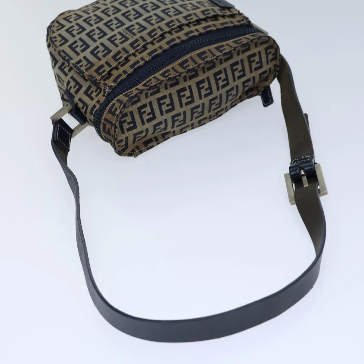 Fendi Zucchino  Canvas Shoulder Bag ()