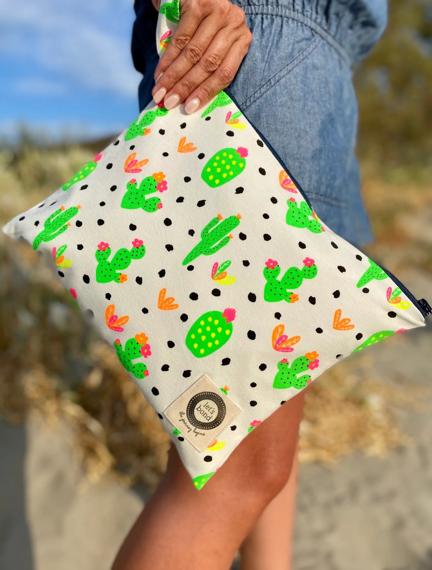 Funky Cactus Wet & Dry Bag