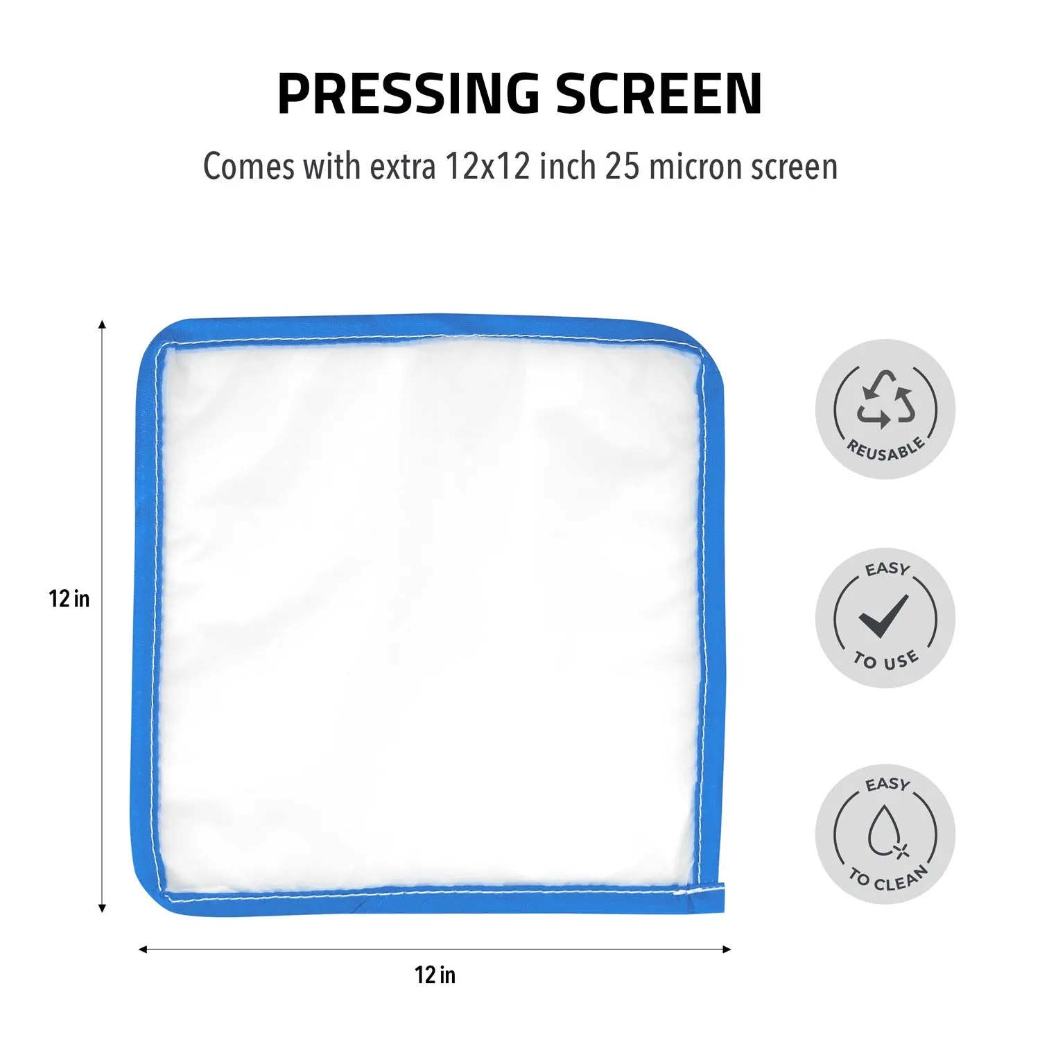 Gutenberg's Bubble Bag Kit | 25µm-73µm-120µm-220µm | 20-Gallon | Set of 4