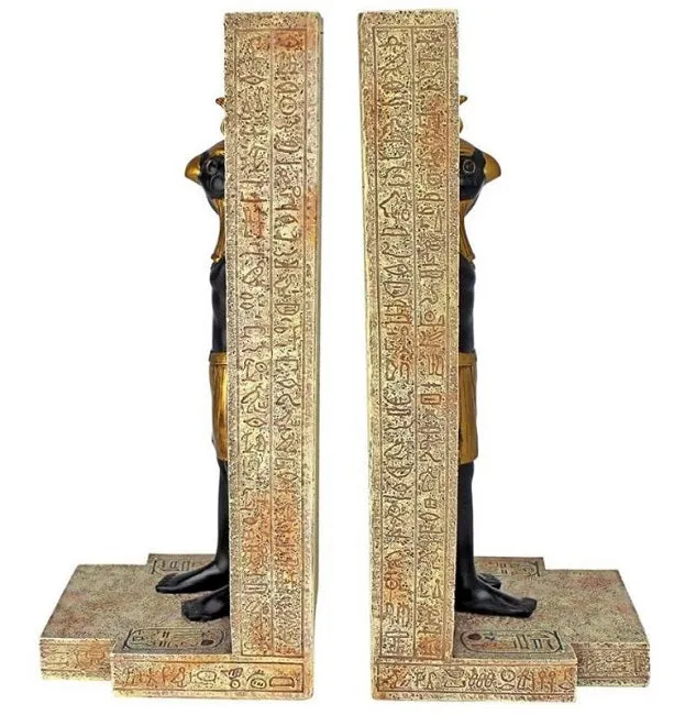 Horus Egyptian Bookends