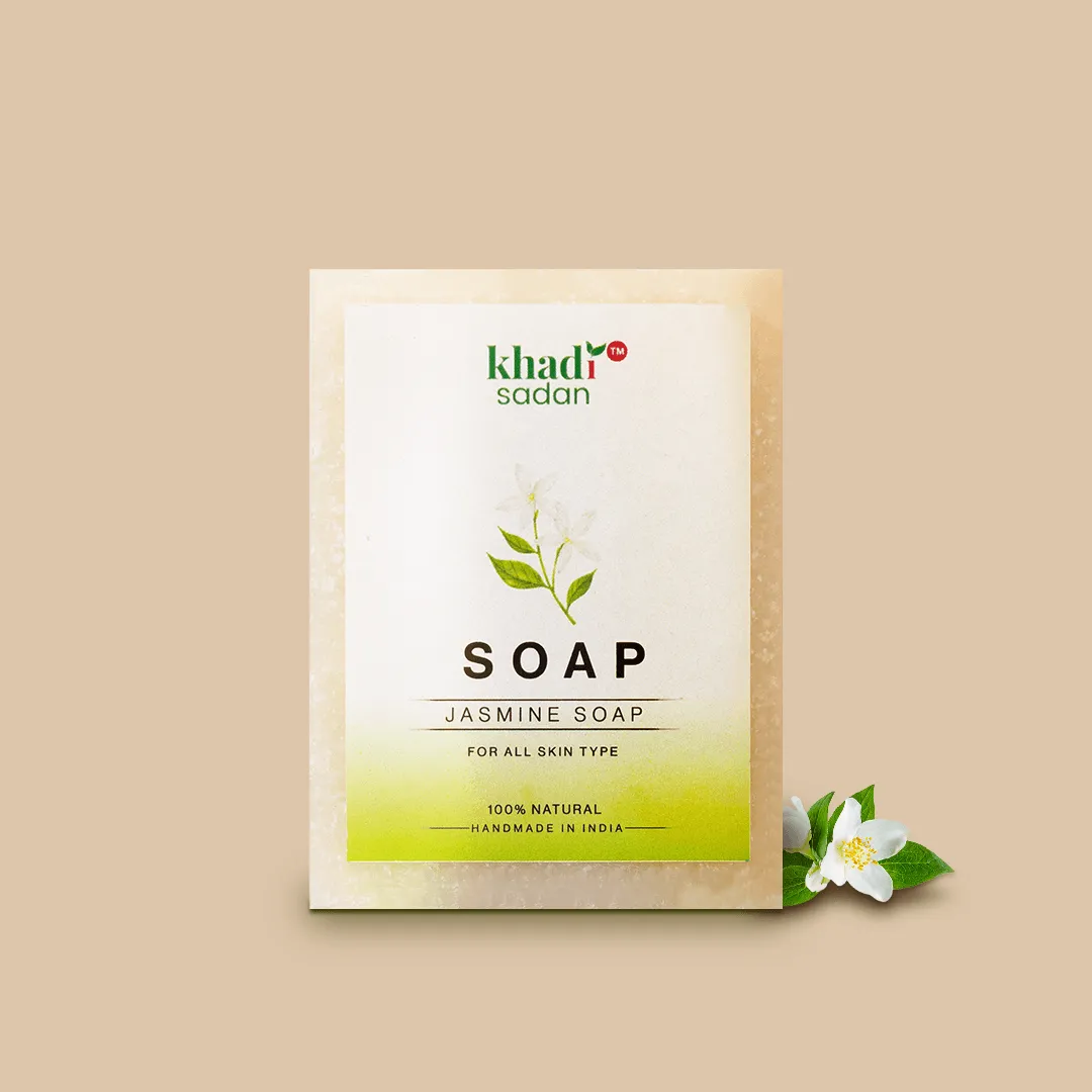Jasmine Bliss: Luxurious Handmade Soap Bar