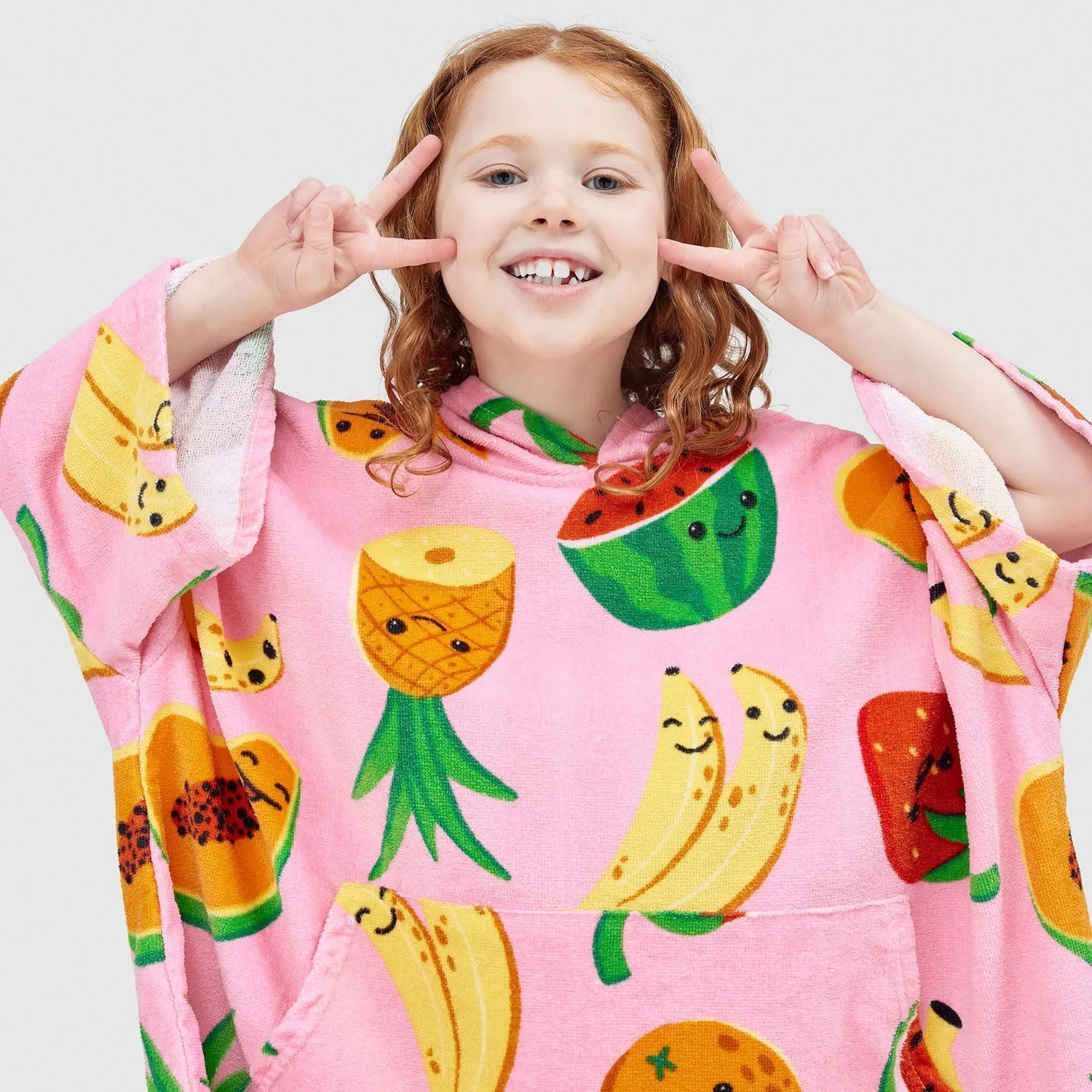 Kids Hooded Beach Towel JulesRoche UPF 50  Quick Dry