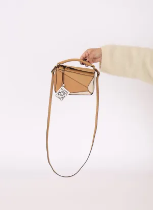 Loewe Leather Tricolor Mini Puzzle
