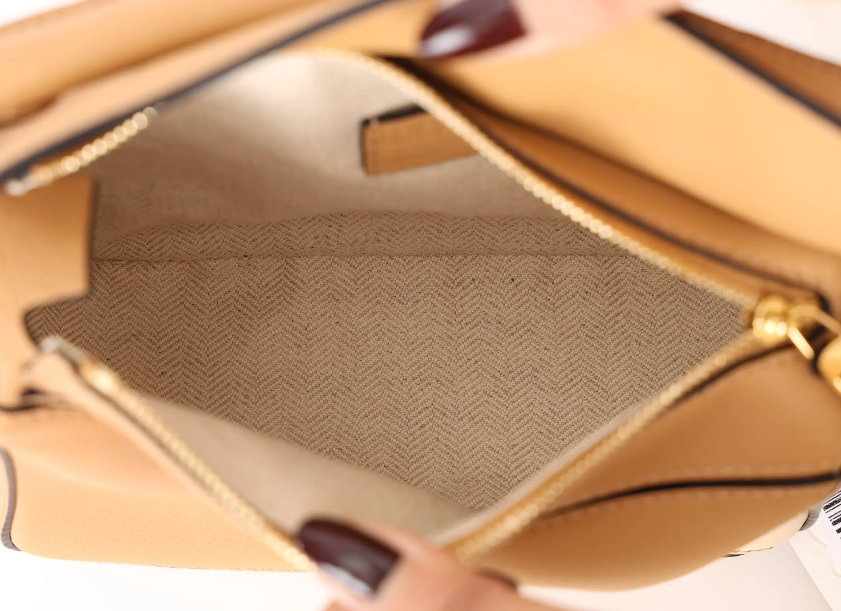 Loewe Leather Tricolor Mini Puzzle