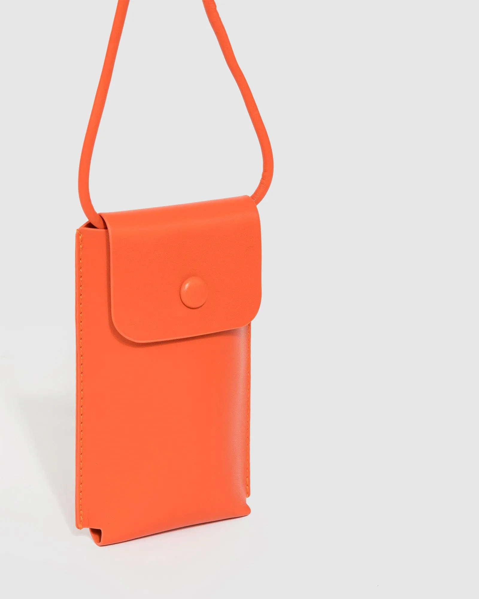 Orange Layla Phone Crossbody Bag
