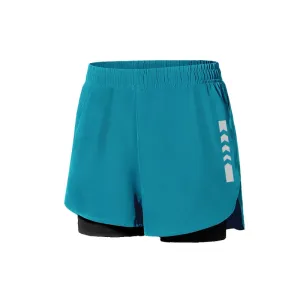 Quick-Drying High-Elastic Breathable Fake-Two Sports Shorts C