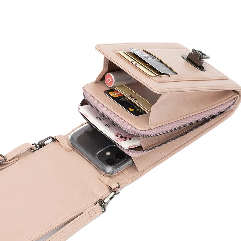 Rivet Design Crossbody Phone Bag