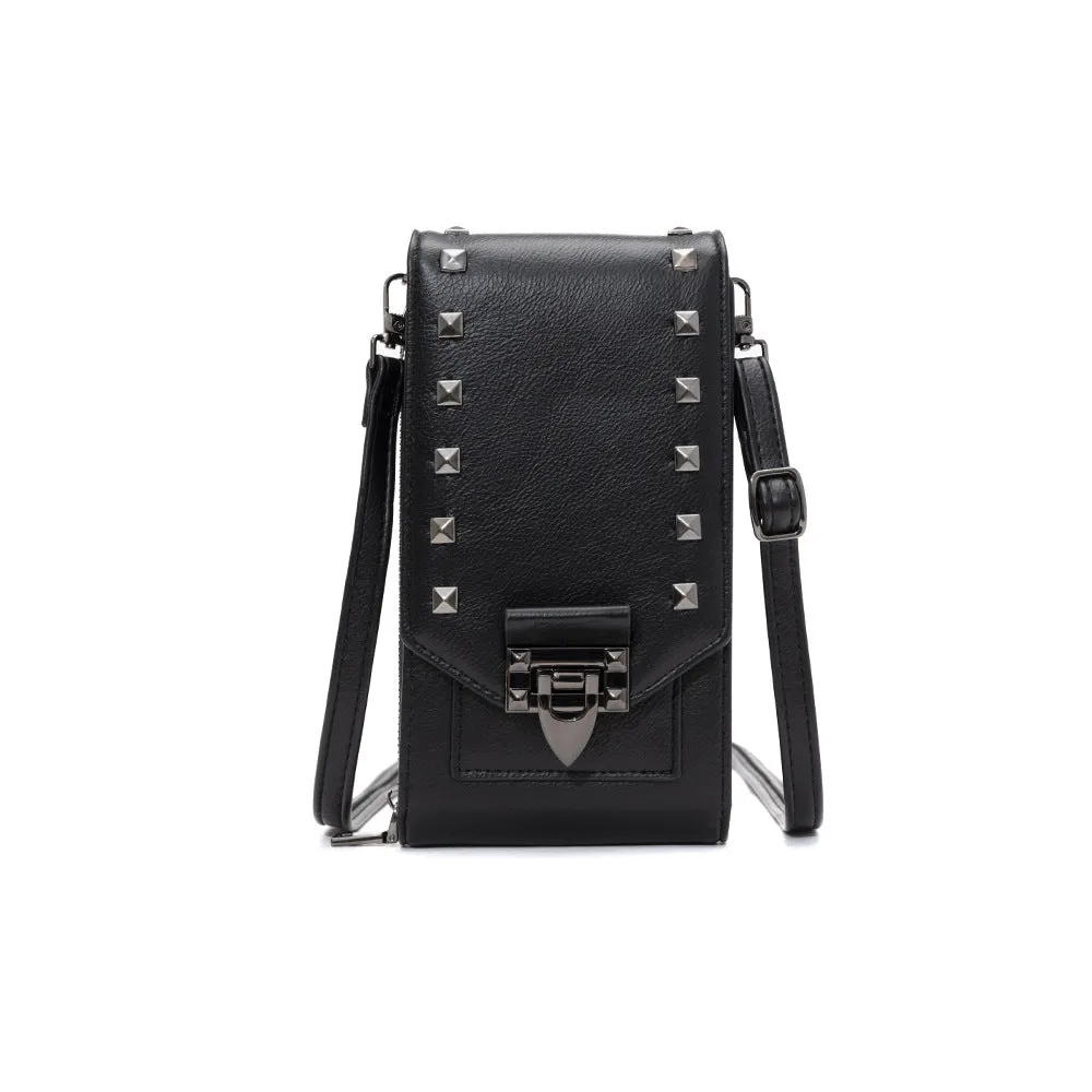 Rivet Design Crossbody Phone Bag