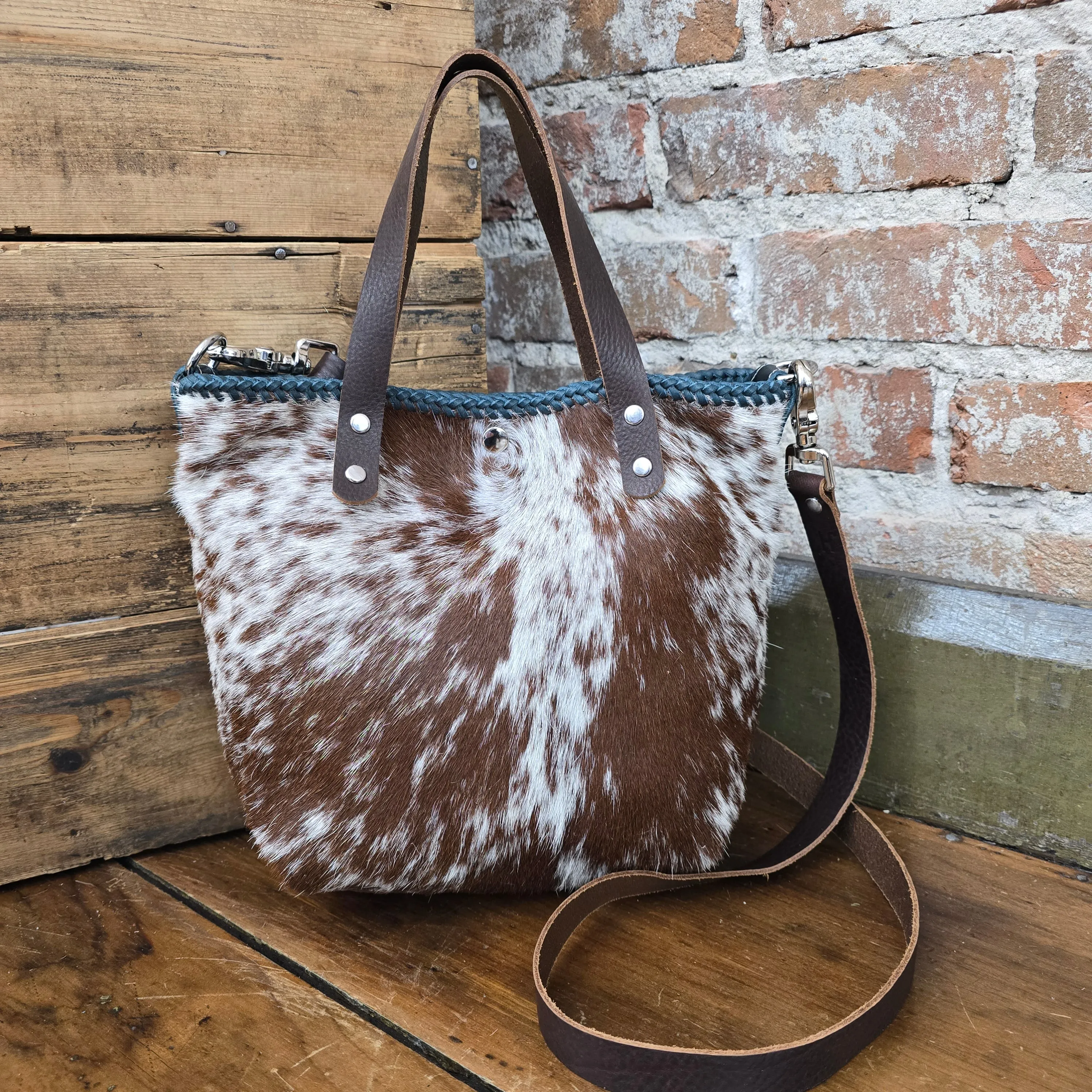 Shorty Tote (Dark Teal) JH07317