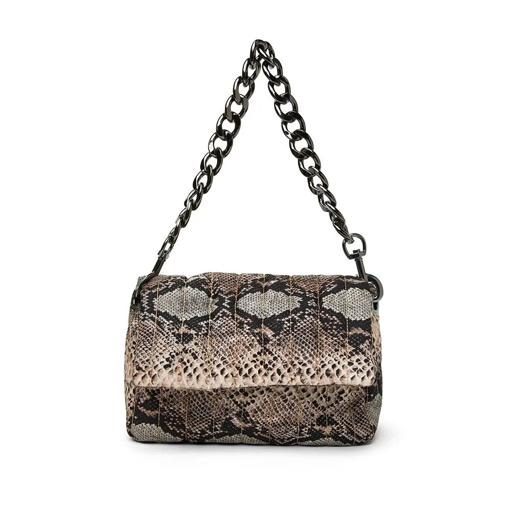 Think Royln Bar Bag- Natural Python