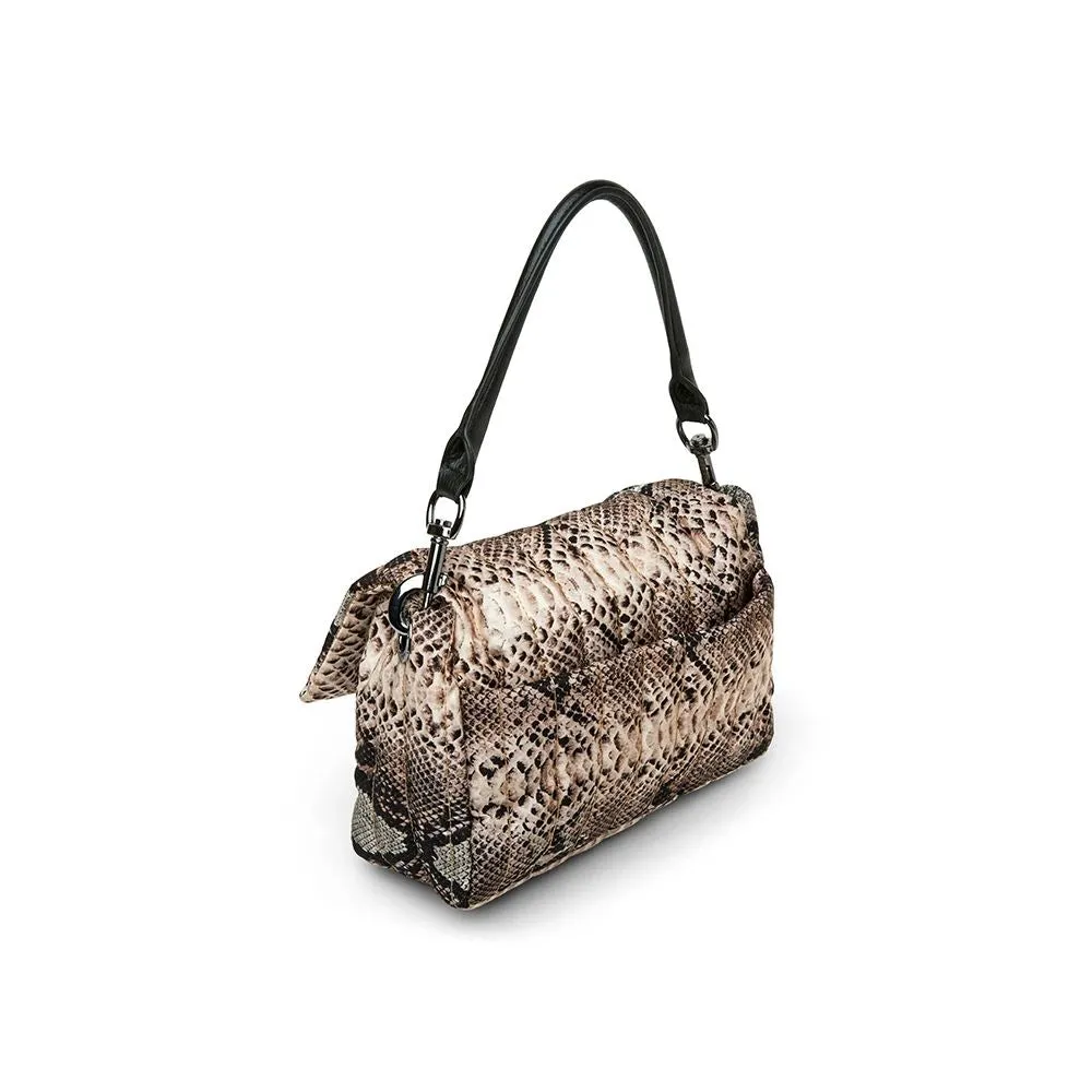 Think Royln Bar Bag- Natural Python
