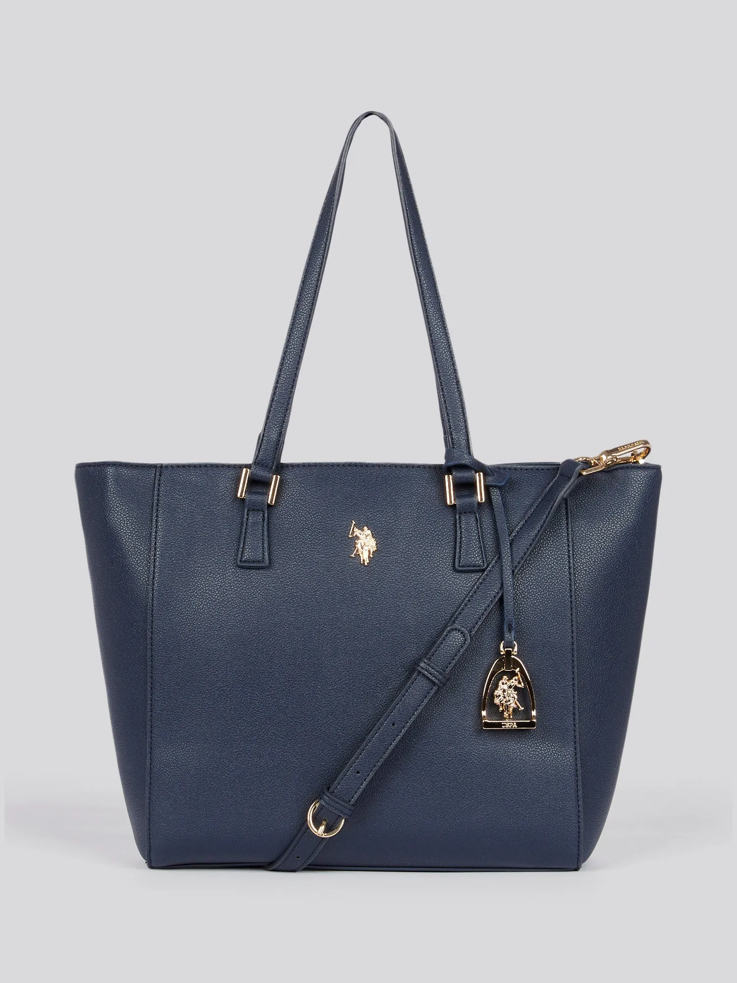 U.S. Polo Assn. Womens Jones Shopping Bag in Navy