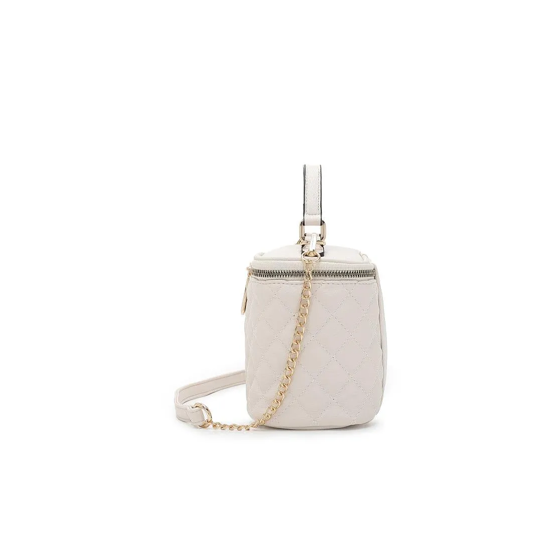 Women's Quilted Top Handle Bag / Sling Bag / Crossbody Bag - KCF 1763