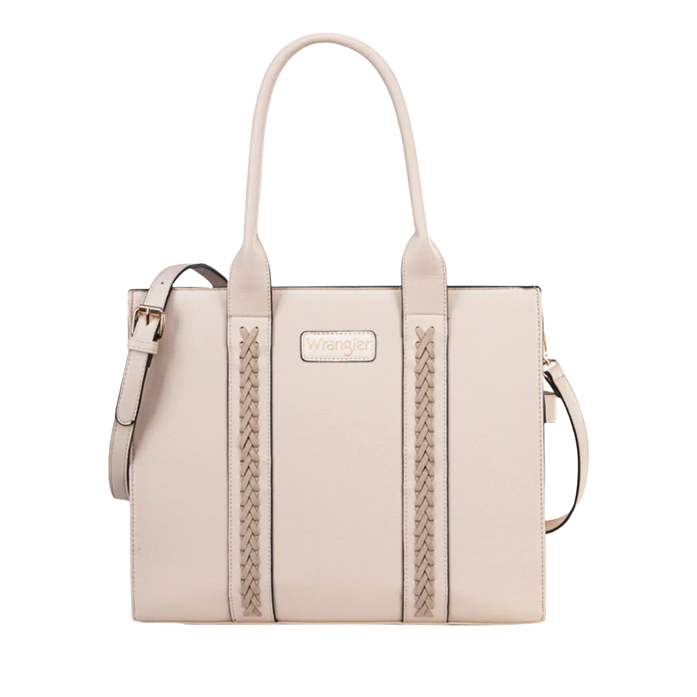 Wrangler Ladies Carry-All Beige Crossbody Tote Bag WG70-8317BG