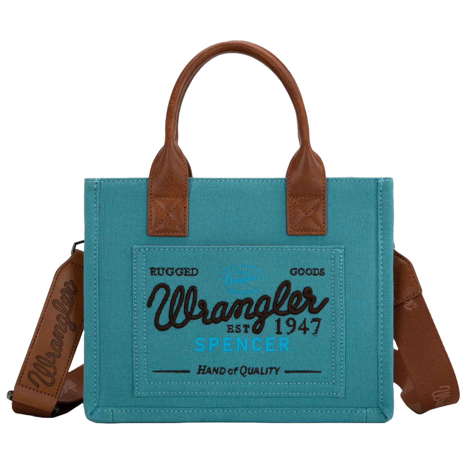 Wrangler Ladies Jean Vintage Canvas Crossbody Tote WG136-8120SJN