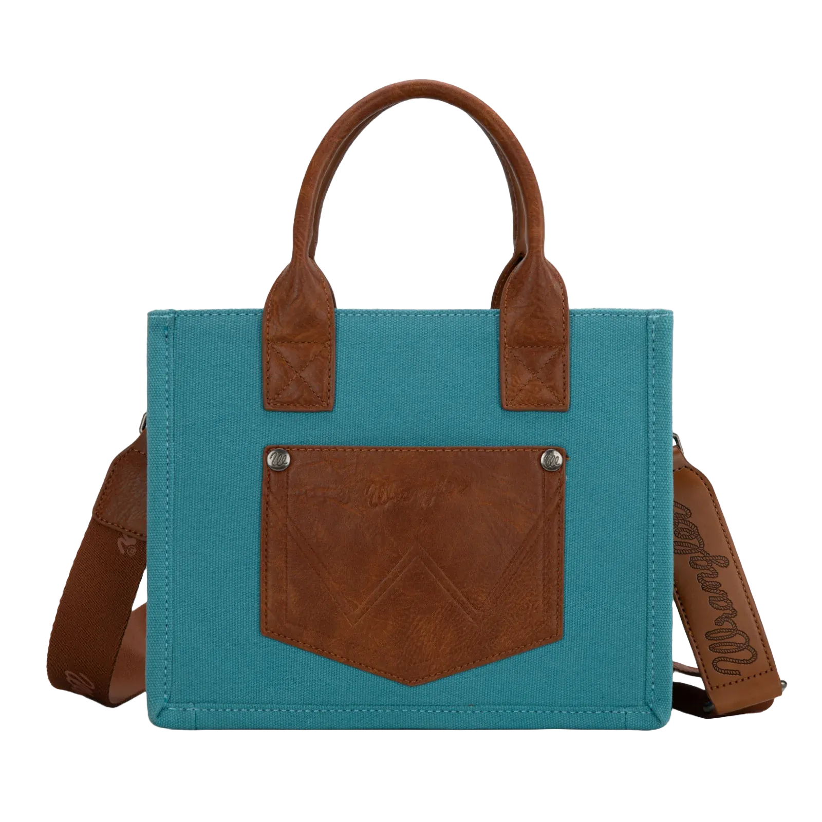 Wrangler Ladies Jean Vintage Canvas Crossbody Tote WG136-8120SJN